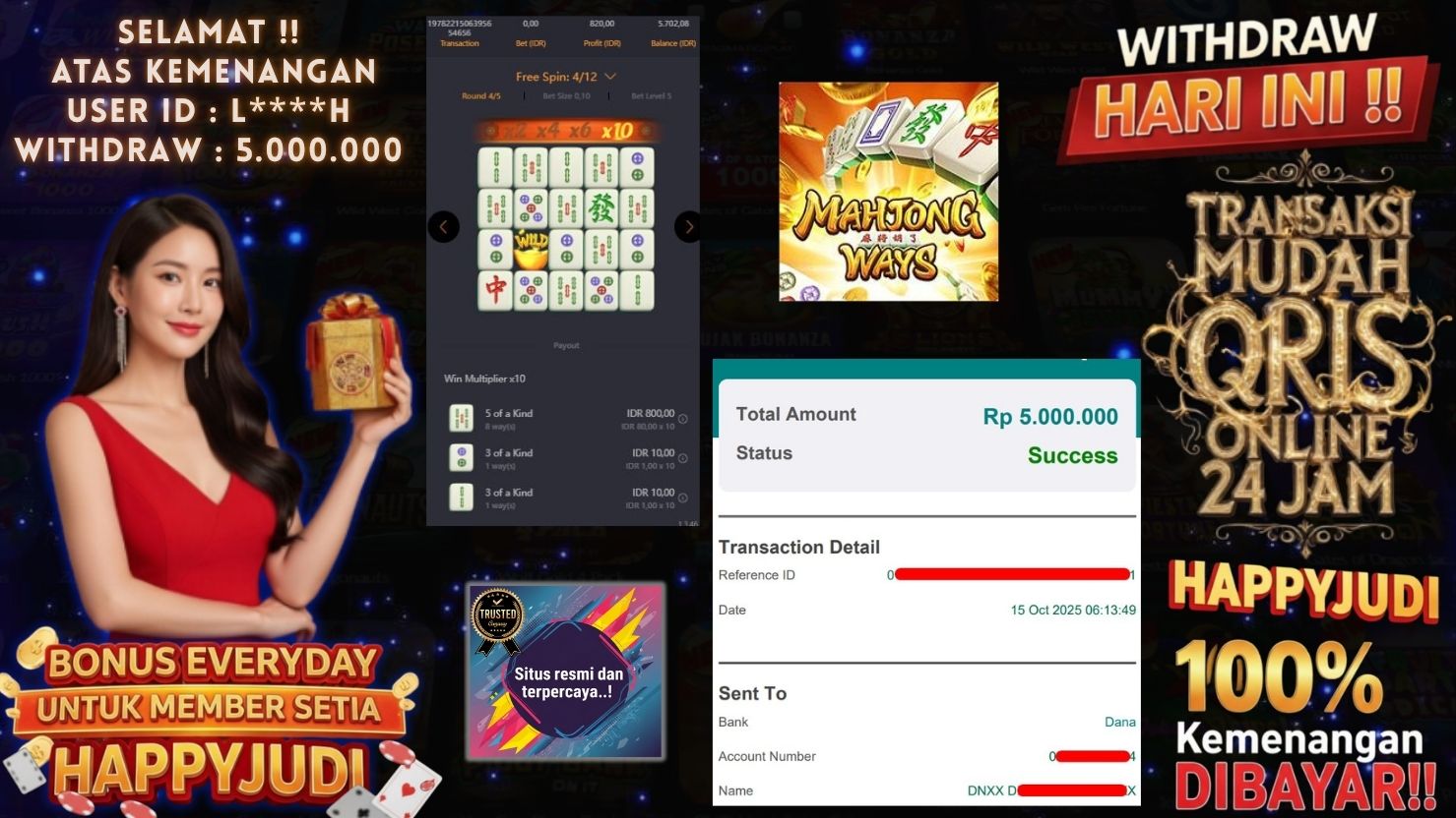 HAPPYJUDI JACKPOT SLOT MAHJONG WAYS